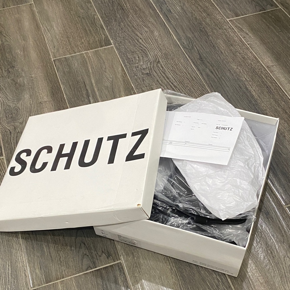 SCHUTZ Elegant Black Footwear suede boots  New In Box
